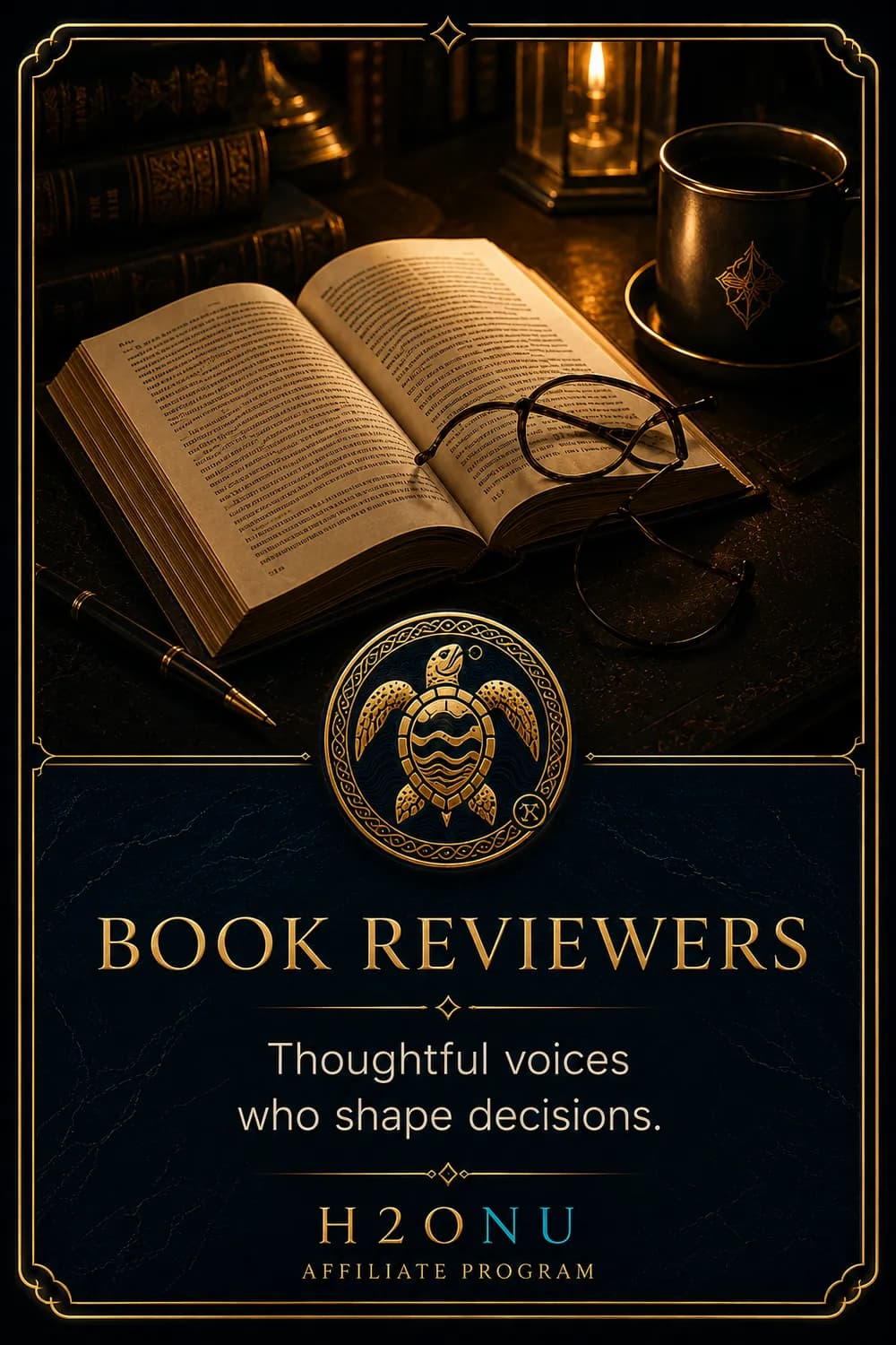 Book Reviewers — Thoughtful voices who shape decisions.