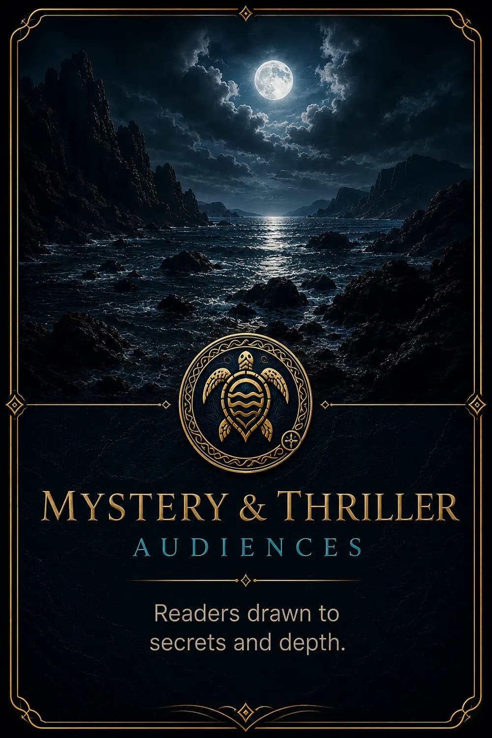 Mystery & Thriller Audiences — Readers drawn to secrets and depth.